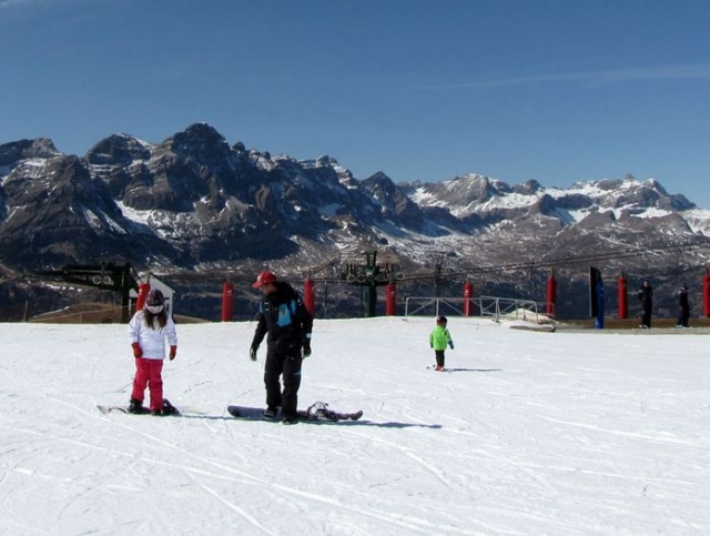 aprendiendo snowboard
